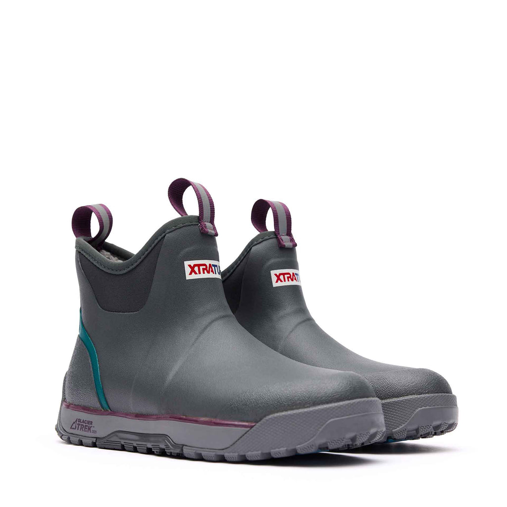 6" Ankle Deck Boots Ice